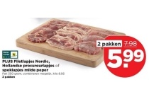 plus filetlapjes nordic hollandse procureurlapjes of speklapjes milde peper