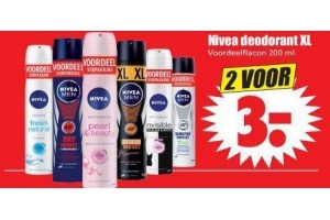 nivea deodorant xl