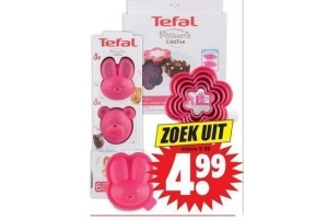tefal siliconen bakset