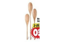 houten lepelset