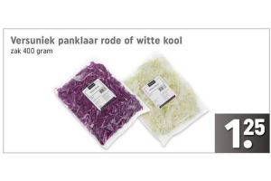 versuniek panklaar rode of witte kool