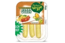 my best veggie vegetarische curryworst