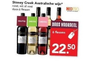 stoney creek australische wijn