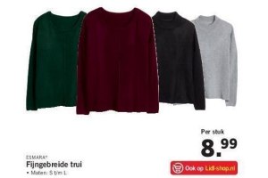 esmara fijngebreide trui