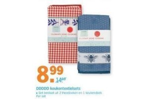 ddddd keukentextielsets