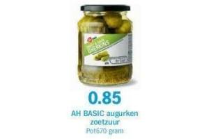 ah basic augurken zoetzuur