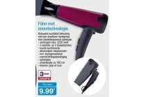 fohn met iontechnologie