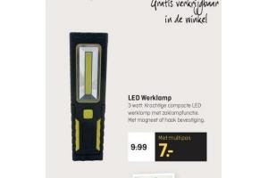 led werklamp