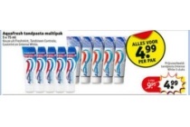 aquafresh tandpasta multipak