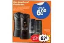 axe douche of deodorant