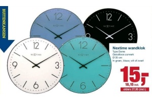 nextime wandklok