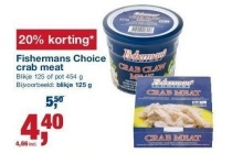 fishermans choice crab meat