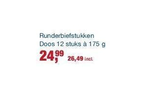 runderbiefstukken