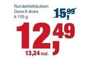 runderbiefstukken