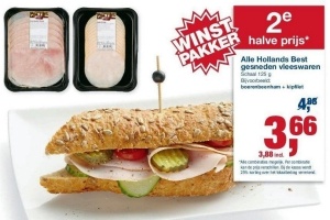 alle hollands best gesneden vleeswaren