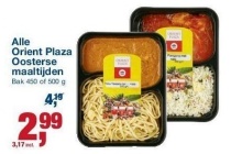 alle orient plaza oosterse maaltijden