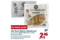 alle easy bakery afbakbrood