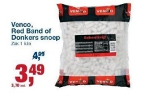 venco red band of donkers snoep