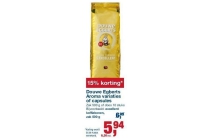 douwe egberts aroma variaties of capsules