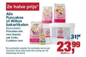 alle funcakes of wilton bakartikelen