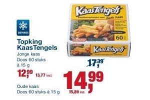 topking kaastengels