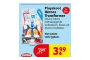 playskool heroes transformers