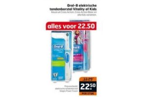 oral b elektrische tandenborstel vitallity of kids