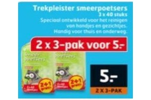 trekpleister smeerpoetsers