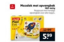 mozaiek met opvangbak