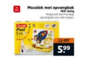 mozaiek met opvangbak