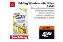 edding window viltstiften