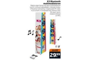 k3 bluetooth multimediatoren