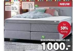 gold c100 boxspring