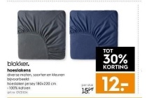 blokker hoeslakens
