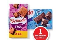 verkade chocoladerepen