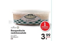 bourgondische rundvleessalade