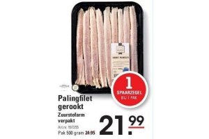 palingfilet gerookt