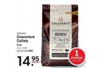 callebaut couverture callets
