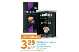 cafe royal of lavazza