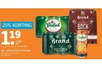alle overige grolsch of brand