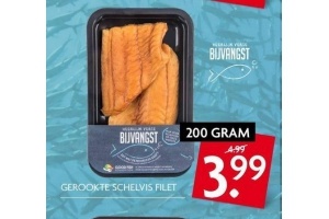 gerookte schelvis filet
