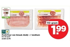 plus puur van smaak abdij of landham