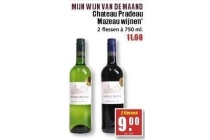 chateau pradeau mazeau wijnen