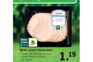 beter leven fricandeau