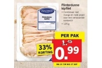 flinterdunne kipfilet