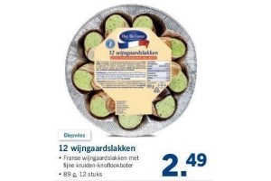 12 wijngaardslakken