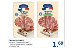 gesneden salami