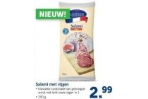 salami met vijgen