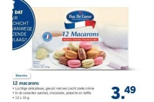 duc de coeur 12 macrons