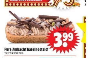 pure ambacht hazelnootslof